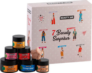 Подарочный набор Beauty Jar 7 Beauty Surprises: скраб для губ, 15мл, бальзам для губ, 15мл, масло для сухой кожи цена и информация | Скрабы для тела | pigu.lt