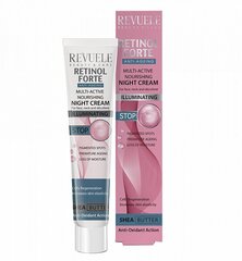 Ночной крем для лица, шеи и зоны декольте Revuele Retinol Forte, 50 мл цена и информация | Кремы для лица | pigu.lt