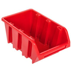Сортировочный ящик, 10x15x7 см, красный цена и информация | Ящики для инструментов, держатели | pigu.lt