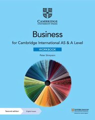 Cambridge International AS & A Level Business Workbook with Digital Access (2 Years) 4th Revised edition kaina ir informacija | Ekonomikos knygos | pigu.lt