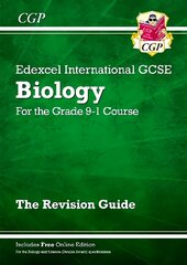 Grade 9-1 Edexcel International GCSE Biology: Revision Guide with Online   Edition цена и информация | Книги для подростков и молодежи | pigu.lt