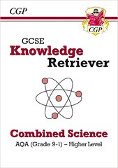 GCSE Combined Science AQA Knowledge Retriever - Higher kaina ir informacija | Knygos paaugliams ir jaunimui | pigu.lt