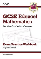 New GCSE Maths Edexcel Exam Practice Workbook: Higher - includes Video Solutions and Answers цена и информация | Книги для подростков и молодежи | pigu.lt