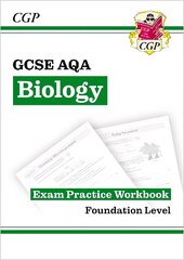 GCSE Biology AQA Exam Practice Workbook - Foundation цена и информация | Книги для подростков и молодежи | pigu.lt