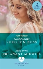 Reunited With Her Surgeon Boss / A Ring For His Pregnant Midwife: Reunited with Her Surgeon Boss (Caribbean Island Hospital) / a Ring for His Pregnant Midwife (Caribbean Island Hospital) kaina ir informacija | Fantastinės, mistinės knygos | pigu.lt