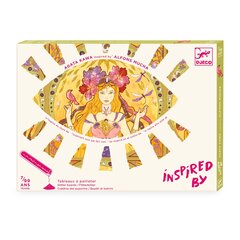 Раскраска с блестками - Богини DJECO Inspired By DJ09383 цена и информация | Развивающие игрушки | pigu.lt