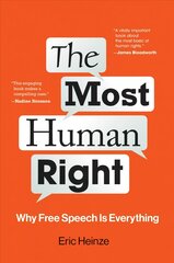 Most Human Right: Why Free Speech Is Everything kaina ir informacija | Socialinių mokslų knygos | pigu.lt