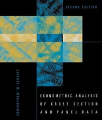 Econometric Analysis of Cross Section and Panel Data second edition цена и информация | Книги по экономике | pigu.lt