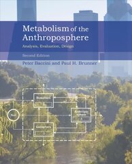 Metabolism of the Anthroposphere: Analysis, Evaluation, Design second edition kaina ir informacija | Socialinių mokslų knygos | pigu.lt