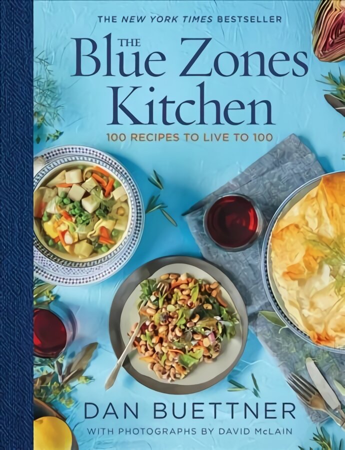 Blue Zones Kitchen: 100 Recipes to Live to 100 kaina ir informacija | Receptų knygos | pigu.lt