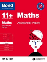 Bond 11plus: Bond 11plus Maths Assessment Papers 8-9 years 1 kaina ir informacija | Knygos paaugliams ir jaunimui | pigu.lt