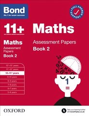 Bond 11plus Maths Assessment Papers 10-11 Years Book 2 цена и информация | Книги для подростков  | pigu.lt