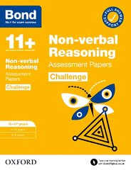 Bond 11plus: Bond 11plus Non-verbal Reasoning Challenge Assessment Papers 10-11 years 1 kaina ir informacija | Knygos paaugliams ir jaunimui | pigu.lt