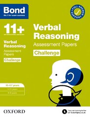 Bond 11plus: Bond 11plus Verbal Reasoning Challenge Assessment Papers 10-11 years 1 kaina ir informacija | Knygos paaugliams ir jaunimui | pigu.lt