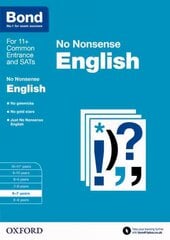 Bond: English: No Nonsense: 6-7 years, 6-7 years цена и информация | Книги для подростков  | pigu.lt
