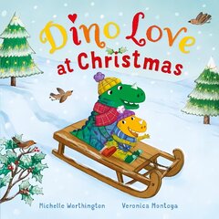 Dino Love at Christmas kaina ir informacija | Knygos mažiesiems | pigu.lt