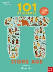 British Museum: 101 Stickers! Stone Age kaina ir informacija | Knygos mažiesiems | pigu.lt