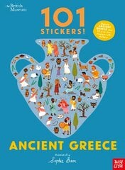 British Museum 101 Stickers! Ancient Greece цена и информация | Книги для самых маленьких | pigu.lt
