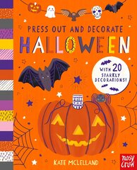 Press Out and Decorate: Halloween цена и информация | Книги для самых маленьких | pigu.lt