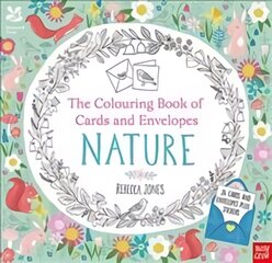 National Trust: The Colouring Book of Cards and Envelopes - Nature kaina ir informacija | Knygos mažiesiems | pigu.lt