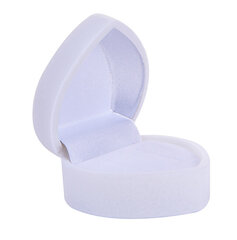 JK Box Подарочная коробка для кольца или серег меньшего размера Сердце F-7/A1 цена и информация | Товары для упаковки подарков | pigu.lt