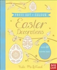 Press Out and Colour: Easter Eggs цена и информация | Книги для самых маленьких | pigu.lt
