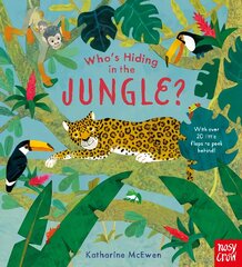 Who's Hiding in the Jungle? kaina ir informacija | Knygos paaugliams ir jaunimui | pigu.lt