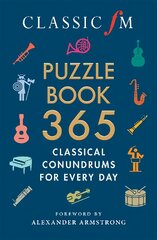 Classic FM Puzzle Book 365 цена и информация | Книги об искусстве | pigu.lt