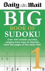 Daily Mail Big Book of Sudoku 1 kaina ir informacija | Knygos apie sveiką gyvenseną ir mitybą | pigu.lt