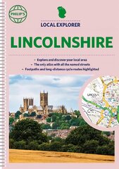 Philip's Local Explorer Street Atlas Lincolnshire kaina ir informacija | Kelionių vadovai, aprašymai | pigu.lt