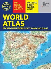Philip's RGS World Atlas (A4): with Global Cities, Facts and Flags цена и информация | Энциклопедии, справочники | pigu.lt