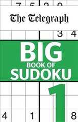 Telegraph Big Book of Sudoku 1 kaina ir informacija | Knygos apie sveiką gyvenseną ir mitybą | pigu.lt