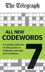Telegraph: All New Codewords Volume 7: A cracking collection of over 200 puzzles to challenge your logic and vocabulary kaina ir informacija | Knygos apie sveiką gyvenseną ir mitybą | pigu.lt