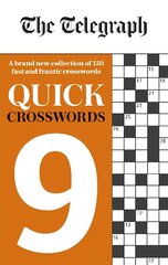 Telegraph Quick Crosswords 9 kaina ir informacija | Knygos apie sveiką gyvenseną ir mitybą | pigu.lt