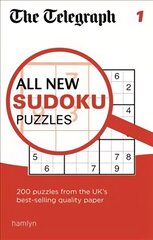 Telegraph all new sudoku puzzles kaina ir informacija | Knygos apie sveiką gyvenseną ir mitybą | pigu.lt