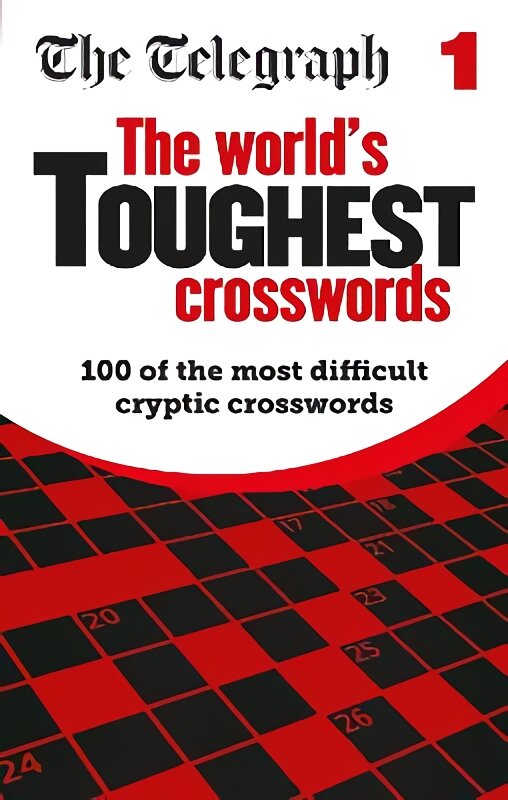 Telegraph World's Toughest Crosswords цена и информация | Knygos apie sveiką gyvenseną ir mitybą | pigu.lt