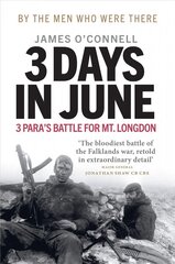 Three Days In June: The Incredible Minute-by-Minute Oral History of 3 Para's Deadly Falklands War Battle kaina ir informacija | Biografijos, autobiografijos, memuarai | pigu.lt