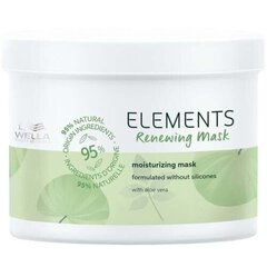 Увлажняющая маска для волос Wella Professionals Elements, 500 мл  цена и информация | Средства для укрепления волос | pigu.lt