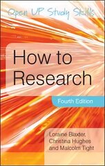 How to Research 4th edition kaina ir informacija | Enciklopedijos ir žinynai | pigu.lt