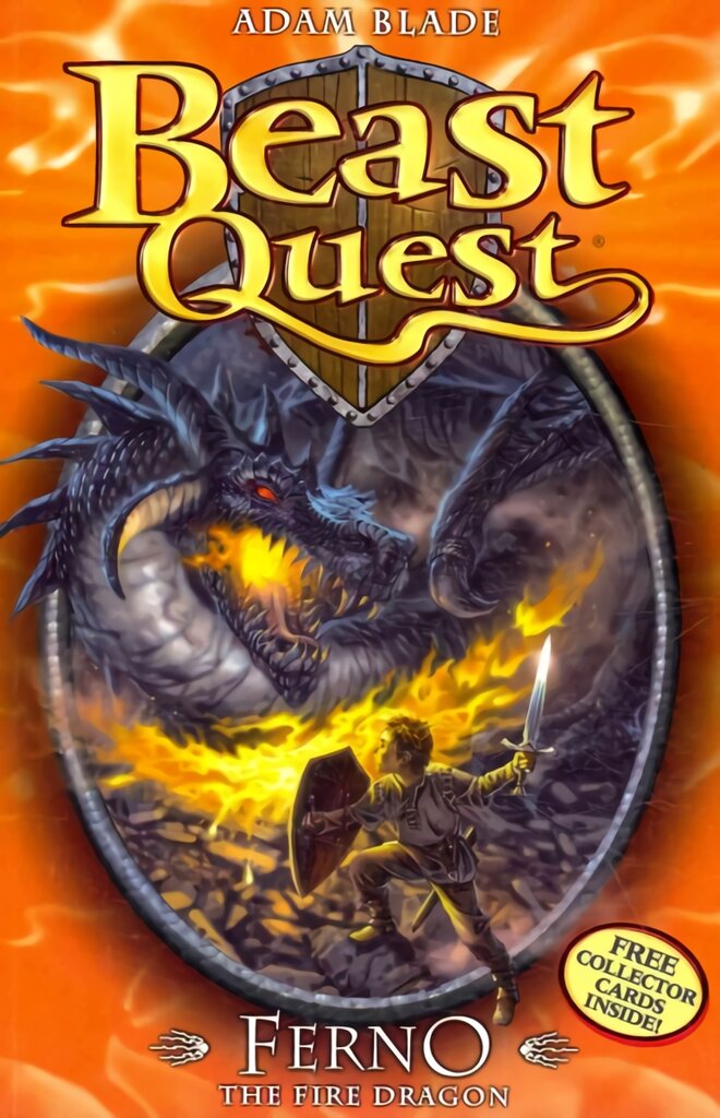 Beast Quest: Ferno the Fire Dragon: Series 1 Book 1 kaina ir informacija | Knygos paaugliams ir jaunimui | pigu.lt