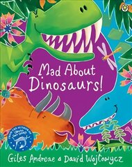 Mad About Dinosaurs! цена и информация | Книги для малышей | pigu.lt