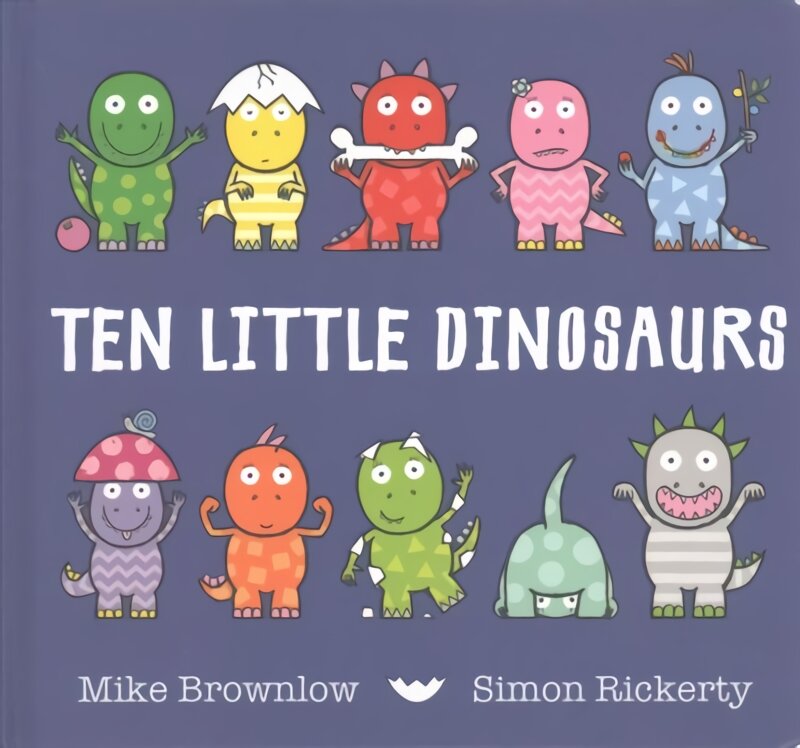 Ten little dinosaurs kaina ir informacija | Knygos mažiesiems | pigu.lt