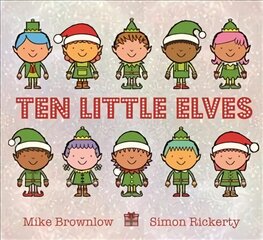 Ten Little Elves цена и информация | Книги для самых маленьких | pigu.lt