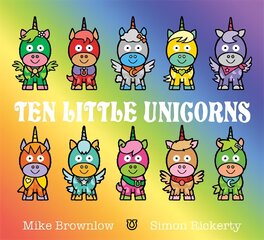 Ten Little Unicorns цена и информация | Книги для самых маленьких | pigu.lt