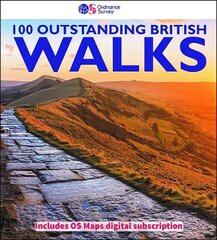 100 Outstanding British walks 2018 цена и информация | Книги о питании и здоровом образе жизни | pigu.lt