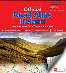 Official Road Atlas Ireland цена и информация | Путеводители, путешествия | pigu.lt