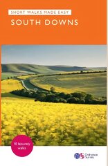 South Downs National Park: 10 Leisurely Walks цена и информация | Путеводители, путешествия | pigu.lt