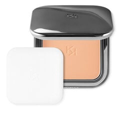 Matinė veido pudra Kiko Milano Matte Fusion Pressed Powder, 12g, 05 Peach Rose kaina ir informacija | Makiažo pagrindai, pudros | pigu.lt