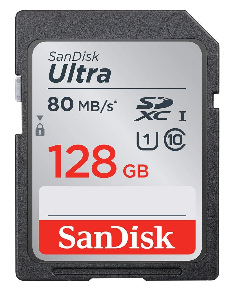 Sandisk Ultra SDXC 128GB kaina ir informacija | Atminties kortelės telefonams | pigu.lt