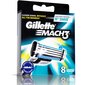 Gillette Mach3 Gillette Refills Pjovimo peiliai 8 vnt цена и информация | Skutimosi priemonės ir kosmetika | pigu.lt